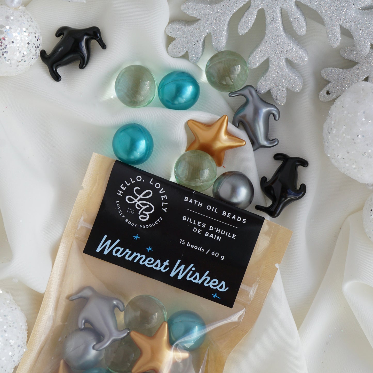 Warmest Wishes Bath Oil Beads - Assorted Shapes & Scents