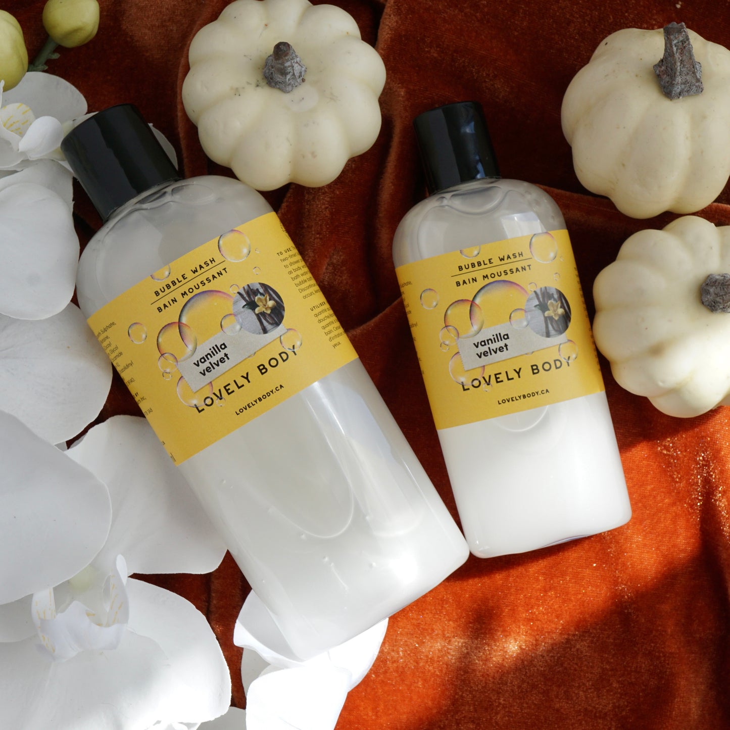 Vanilla Velvet Bubble Wash - 2-in-1 Body Wash and Bubble Bath