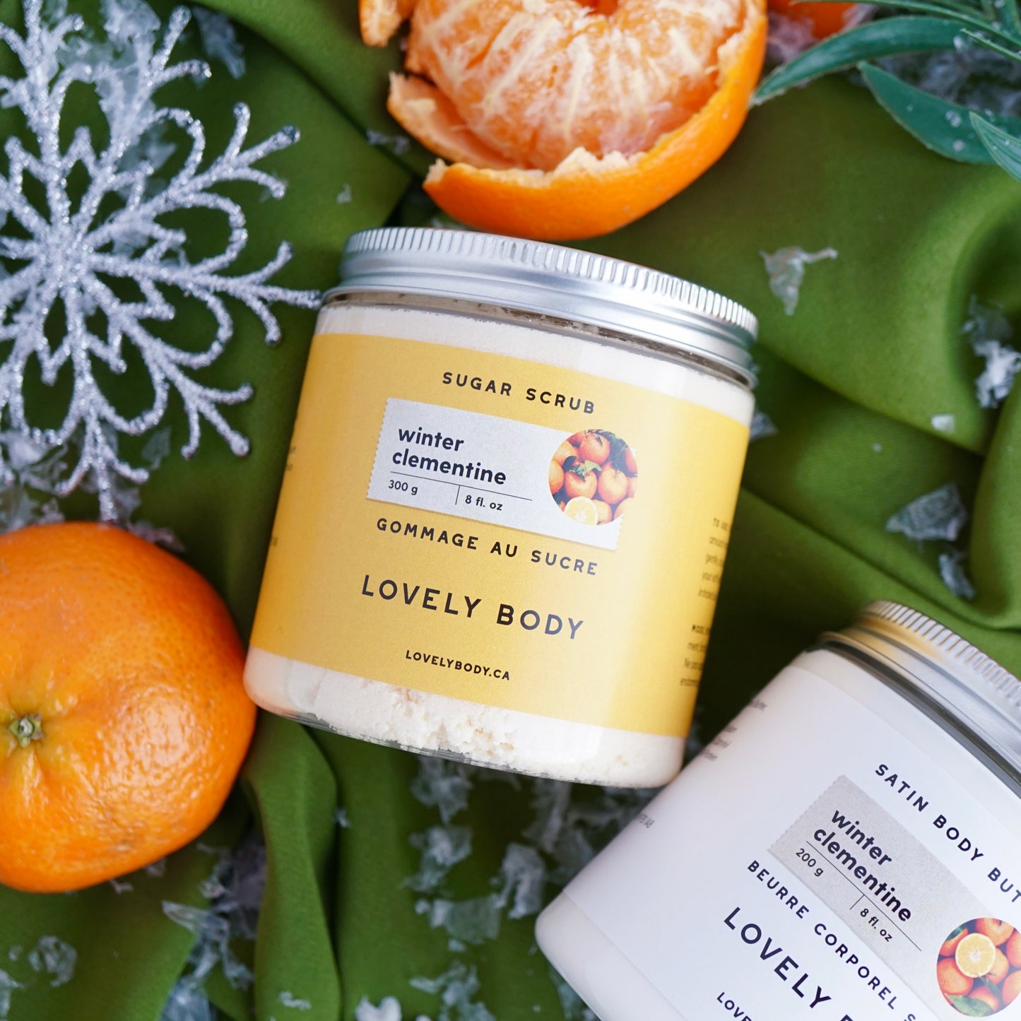 Winter Clementine Sugar Scrub