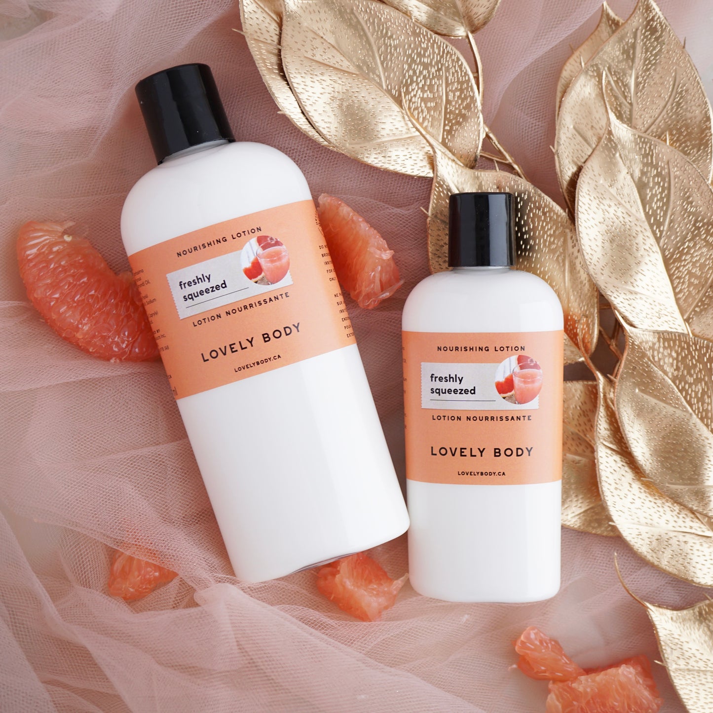 Freshly Squeezed Nourishing Lotion - Grapefruit, Lemon, Mint