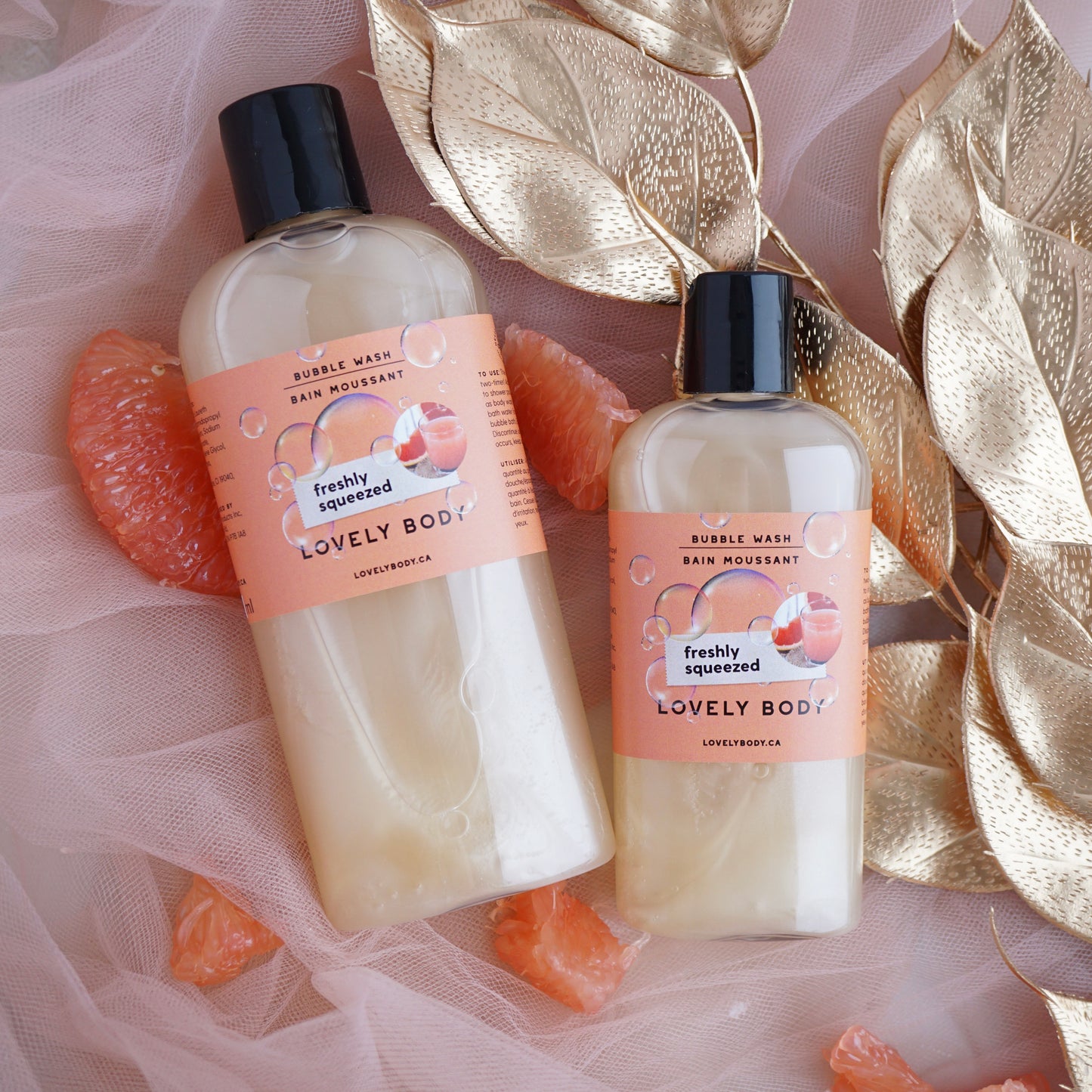 Freshly Squeezed Bubble Wash - 2-in-1 Body Wash and Bubble Bath
