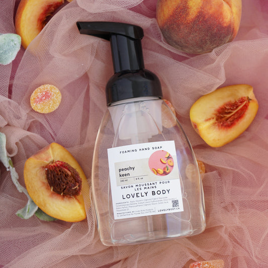 Peachy Keen Foaming Hand Soap & Refills - Peach, Honey, Amaretto