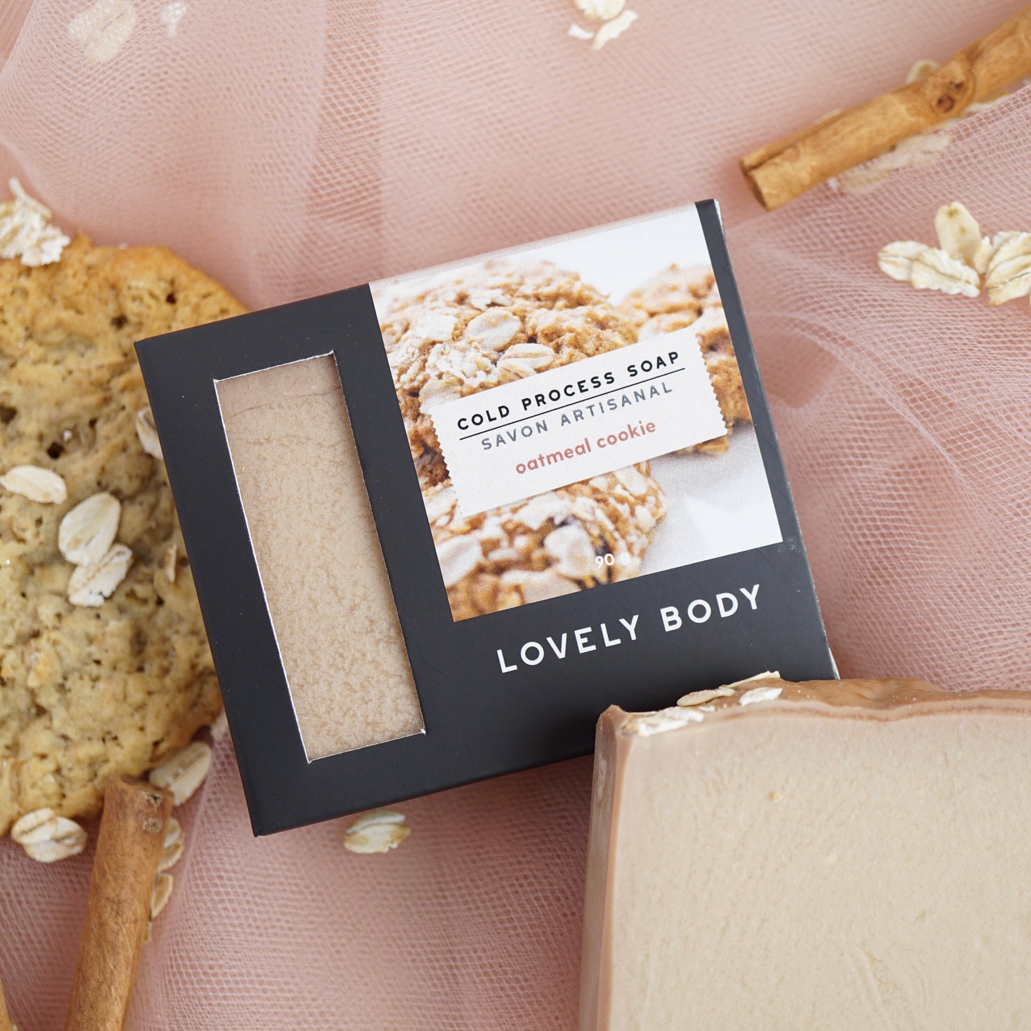 Oatmeal Cookie Cold Process Soap