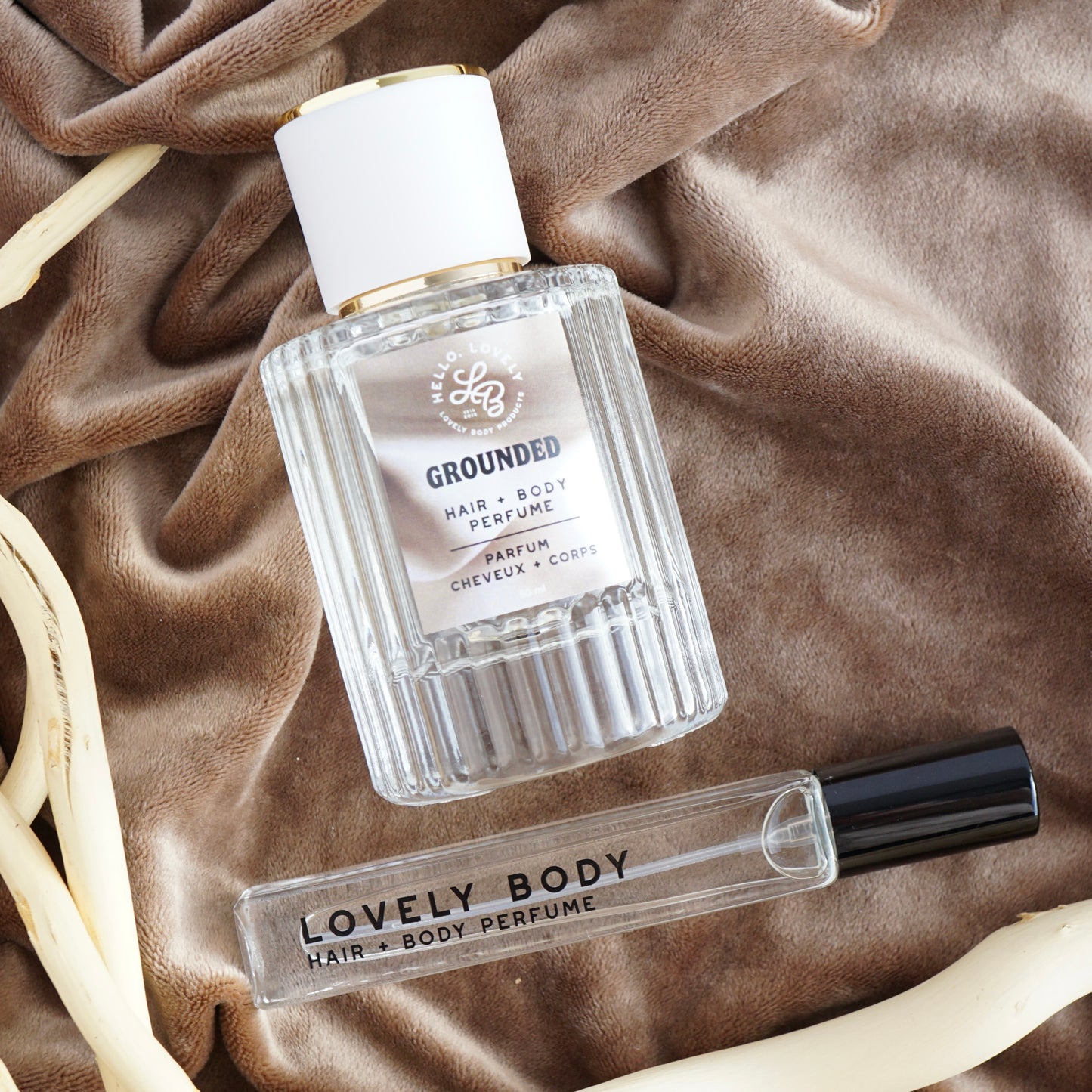 Grounded Hair and Body Perfume
