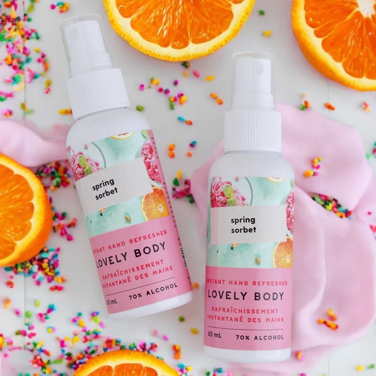 Spring Sorbet Instant Hand Refresher - 70% Alcohol