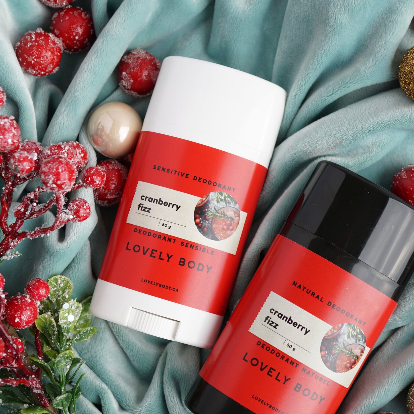 Cranberry Fizz Deodorant Stick - NEW Winter Scent