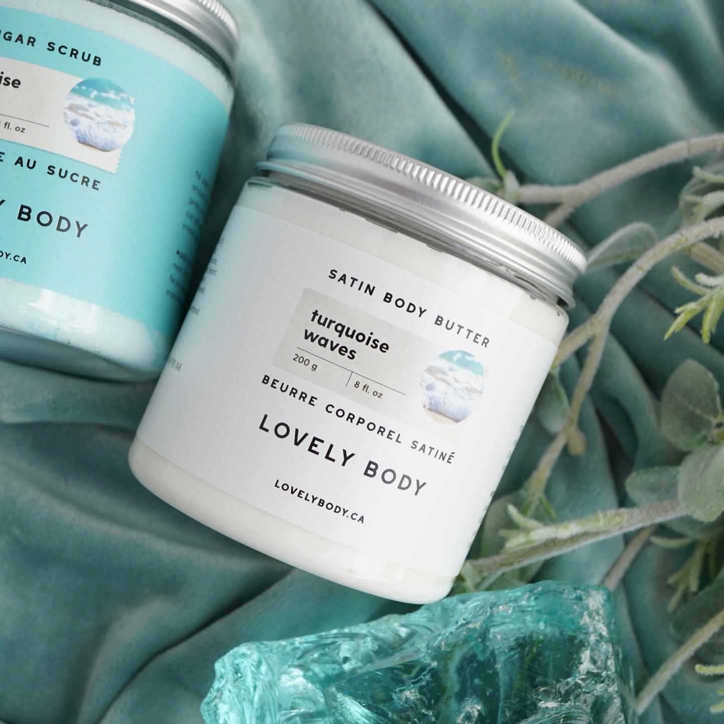 Turquoise Waves Satin Body Butter - NEW Scent