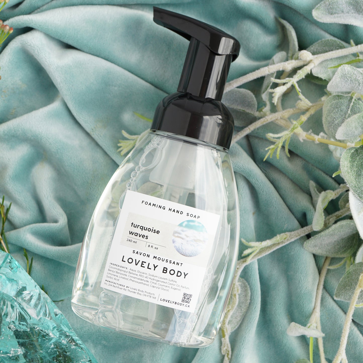 Turquoise Waves Foaming Hand Soap