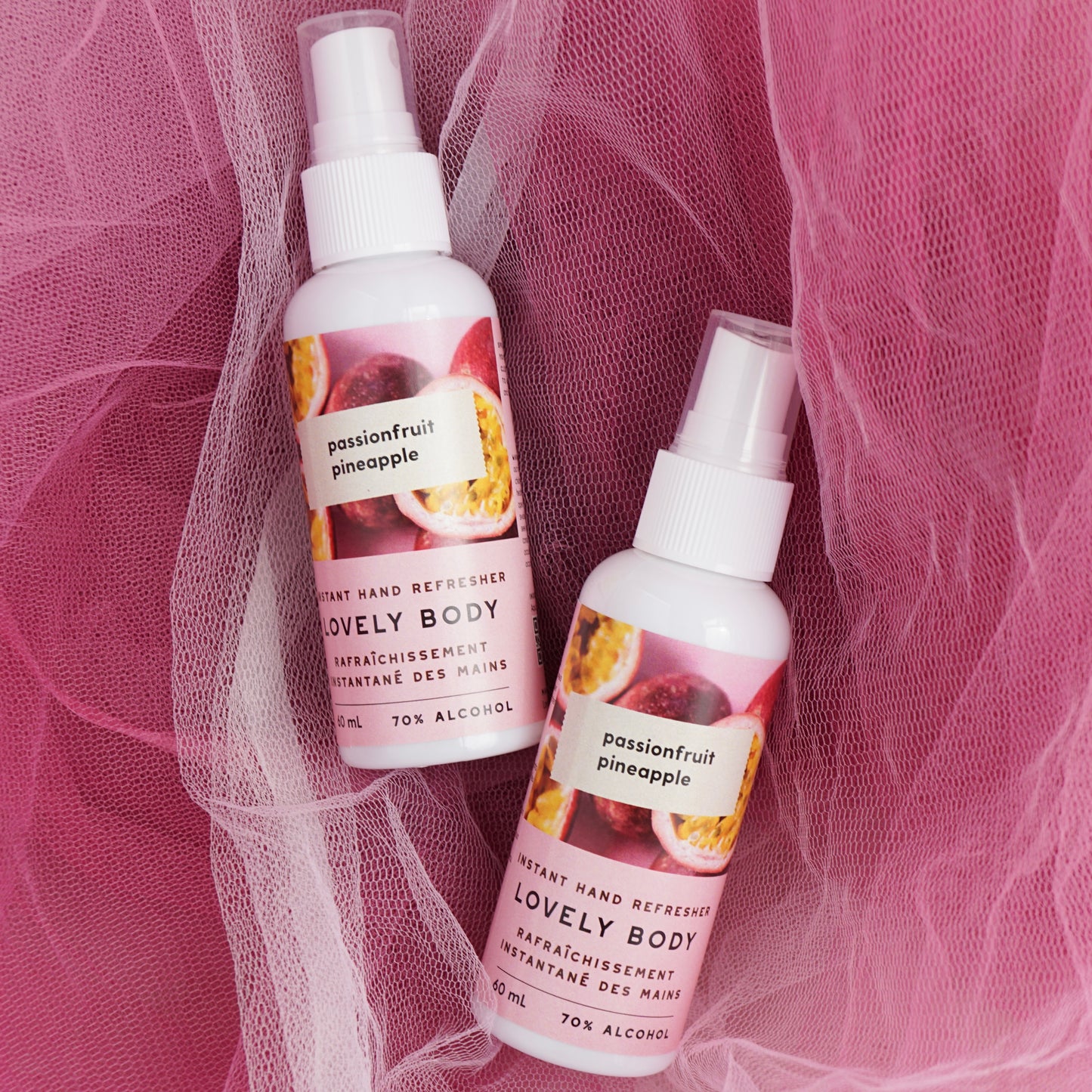 Passionfruit Pineapple Instant Hand Refresher - 70% Alcohol