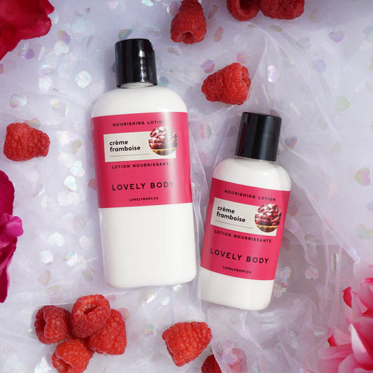 Créme Framboise Nourishing Lotion - NEW Raspberry Cream Scent