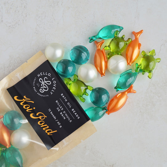 Koi Pond Bath Oil Beads - NEW for Spring