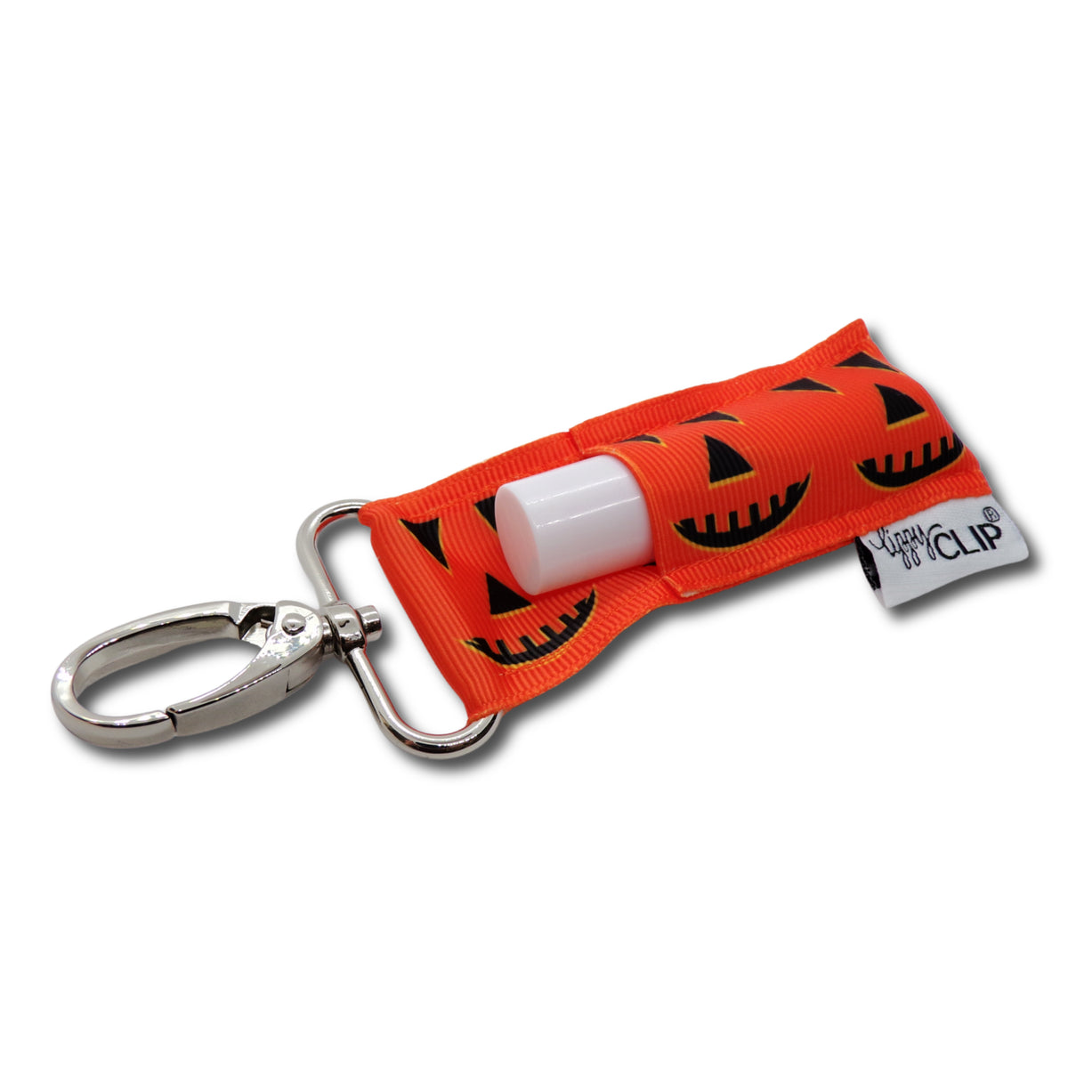 Halloween/ Fall Lippy Clips - Assorted Pattern Keychain Lip Balm Holders