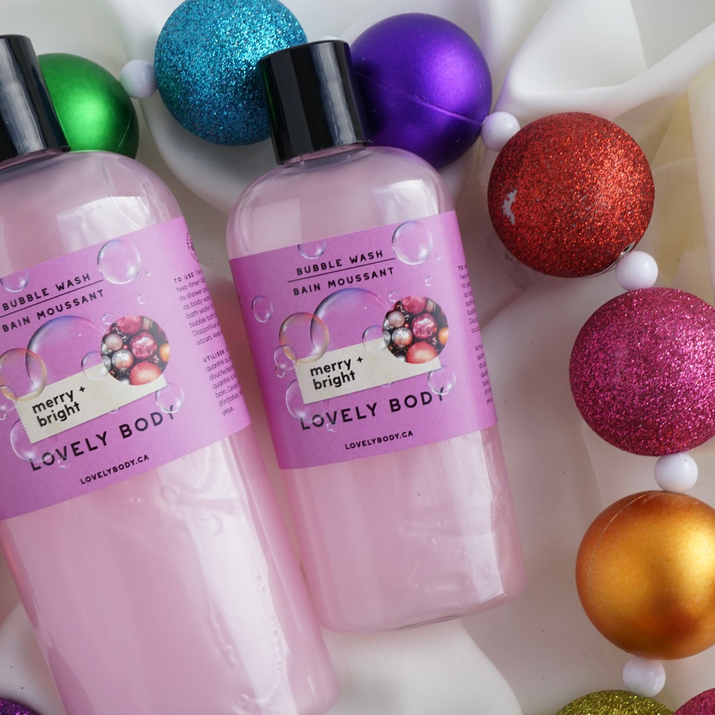 Merry + Bright Bubble Wash - 2-in-1 Body Wash and Bubble Bath