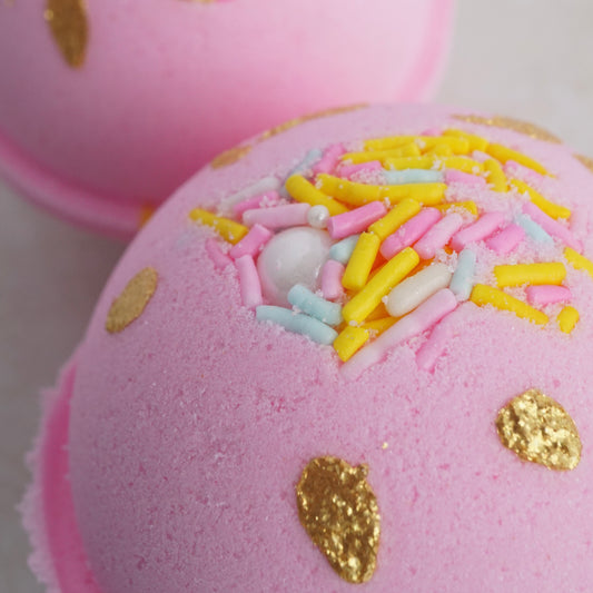 Watermelon Lemonade Butter Bath Bomb