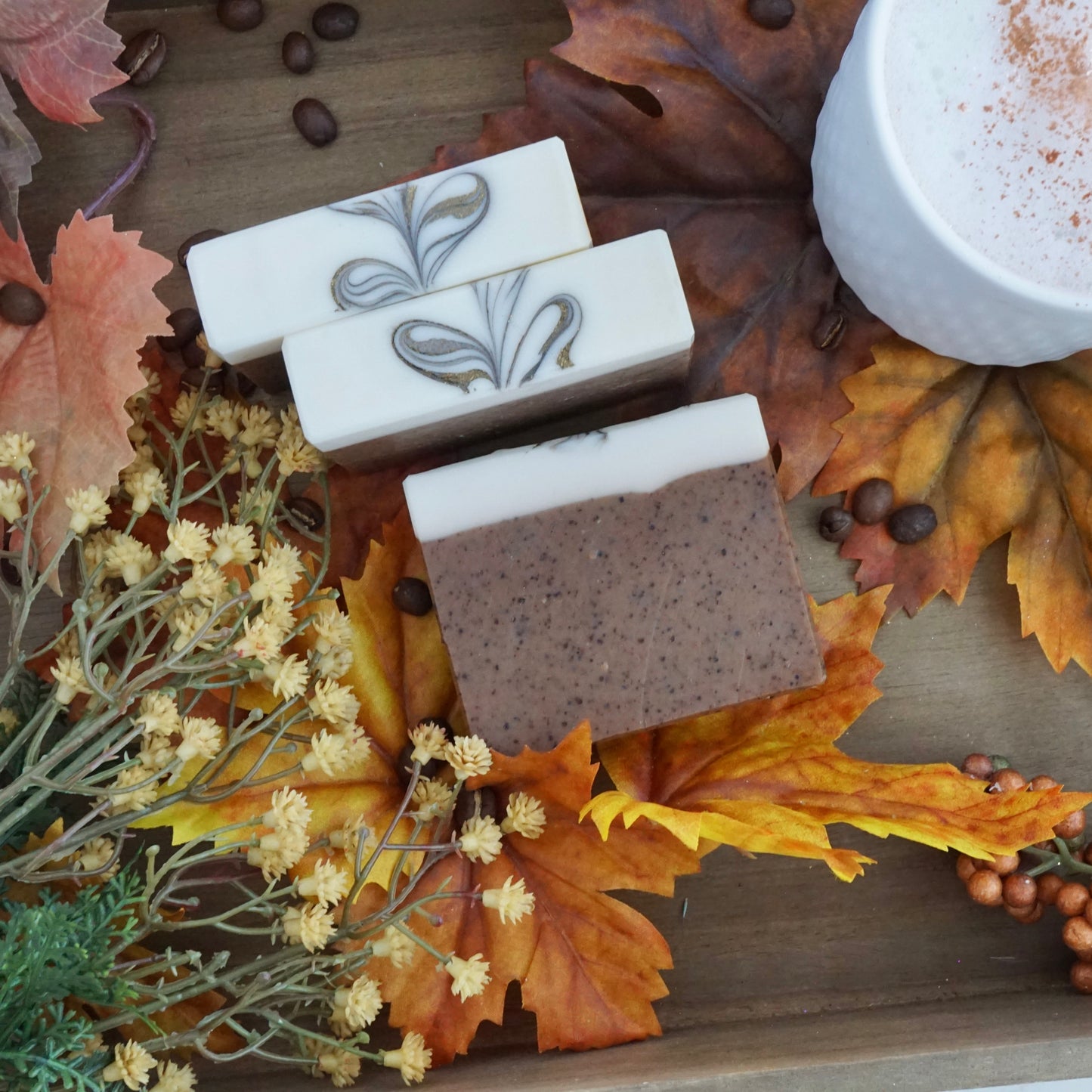Maple Latte Cold Process Soap - NEW Fall Scent
