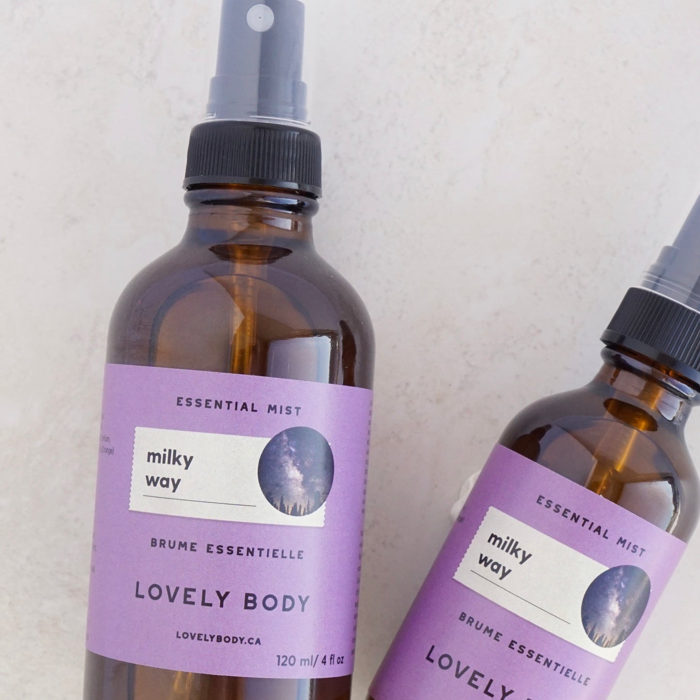 Milky Way Essential Mist - Lavender and Orange Essential Oil with Vanilla