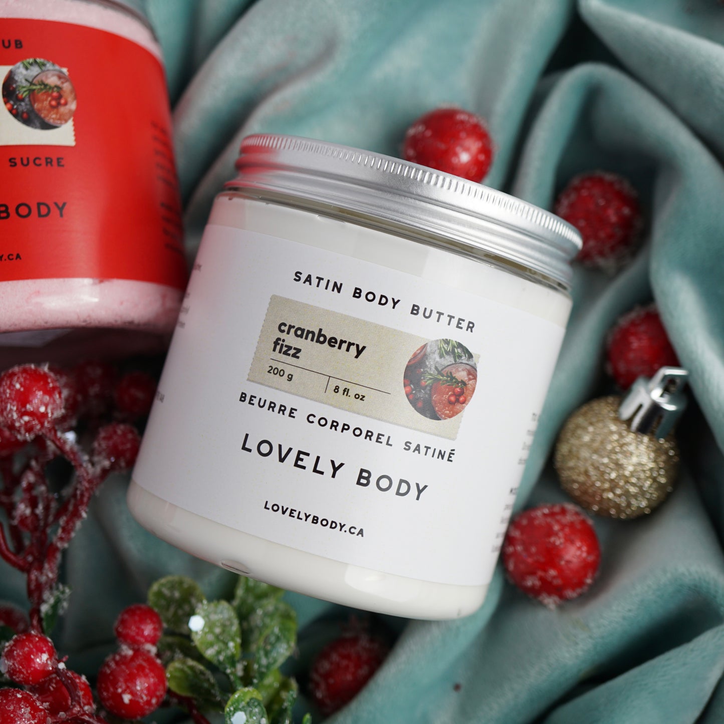 Cranberry Fizz Satin Body Butter - NEW Scent
