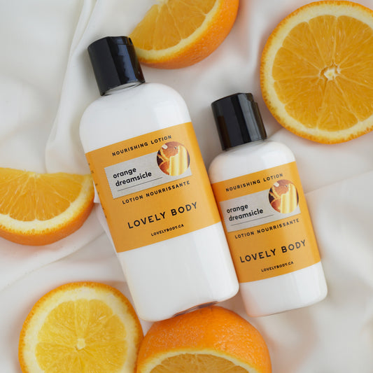 Orange Dreamsicle Nourishing Lotion - Orange, Vanilla, Marshmallow