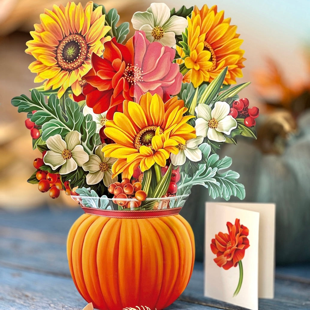 Pop-up Flower Bouquets and Greeting Cards
