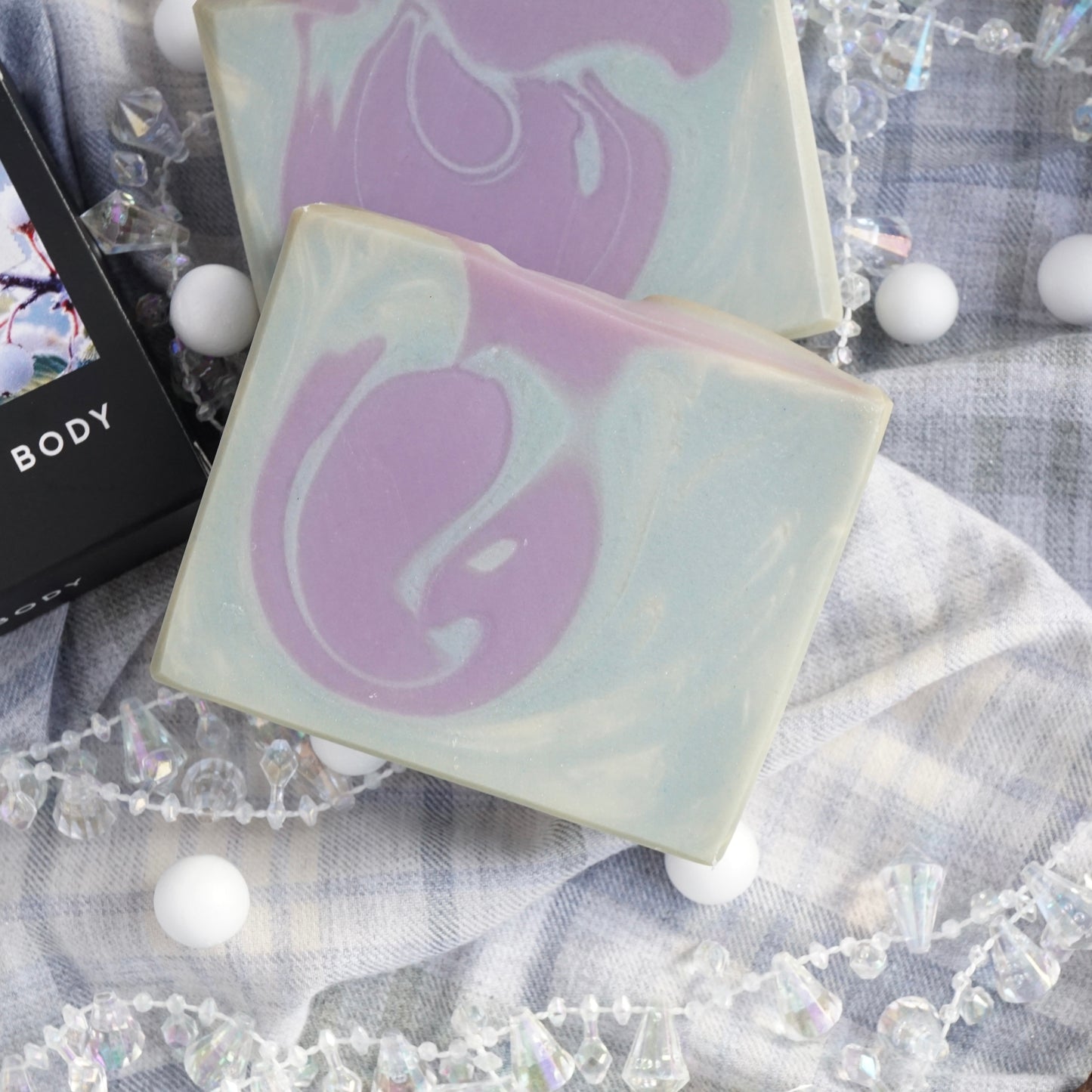 Iced Snowberry Cold Process Soap - NEW Scent