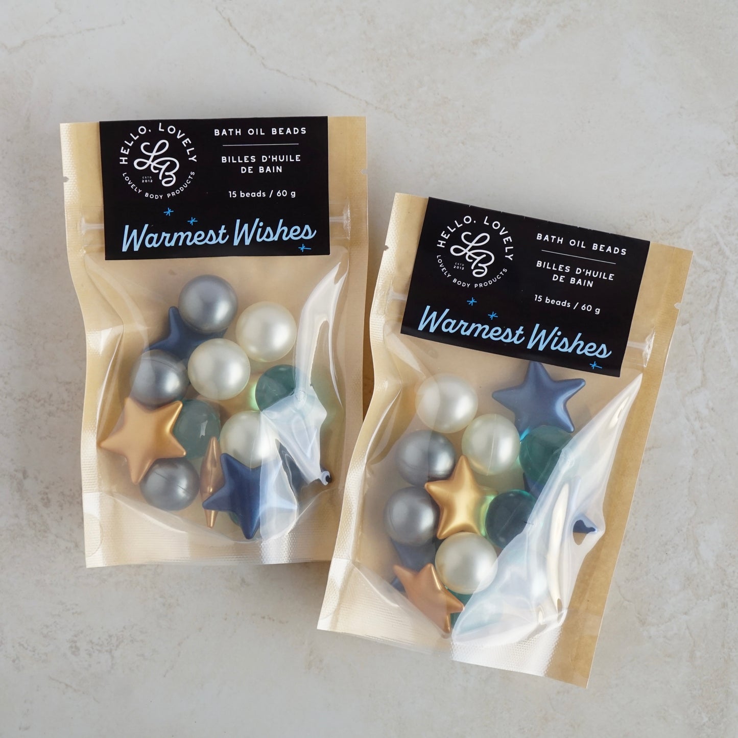 Warmest Wishes Bath Oil Beads - Assorted Shapes & Scents