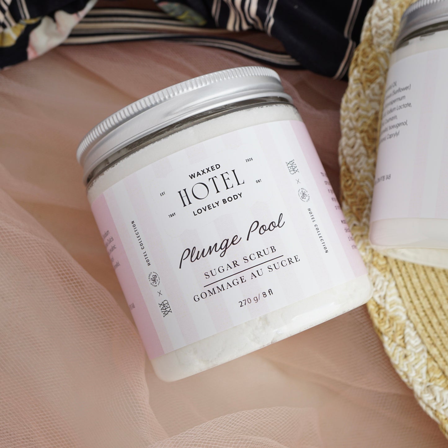 Plunge Pool Sugar Scrub - NEW Hotel Collection - Marine, Sea Salt, Ozone