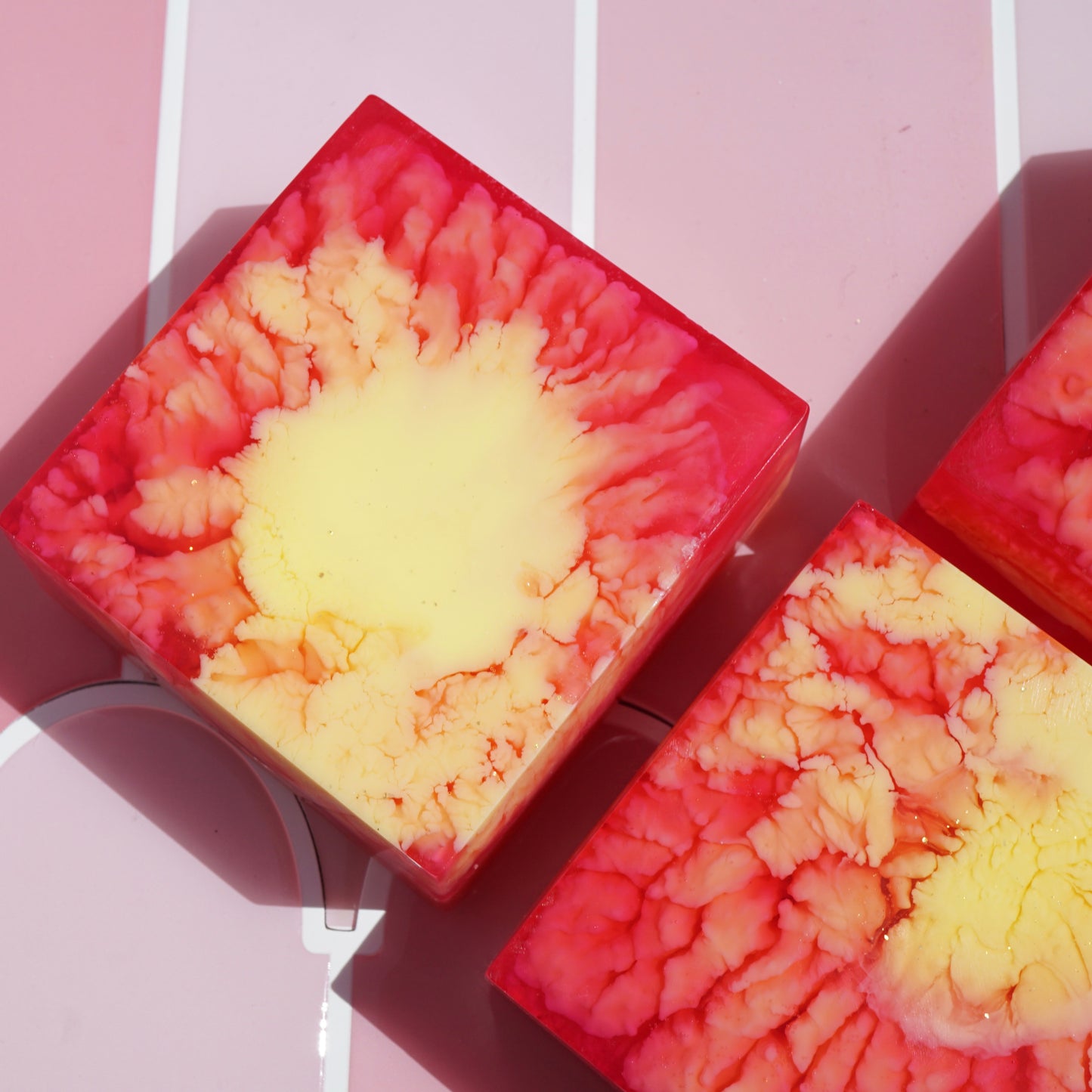 Pink Citrus Tie Dye Soap Soap