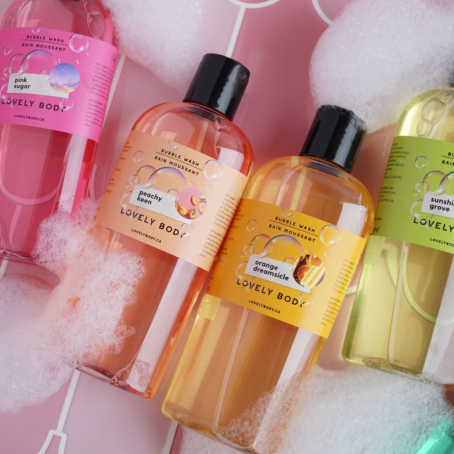 Sunshine Grove Bubble Wash - 2-in-1 Body Wash and Bubble Bath