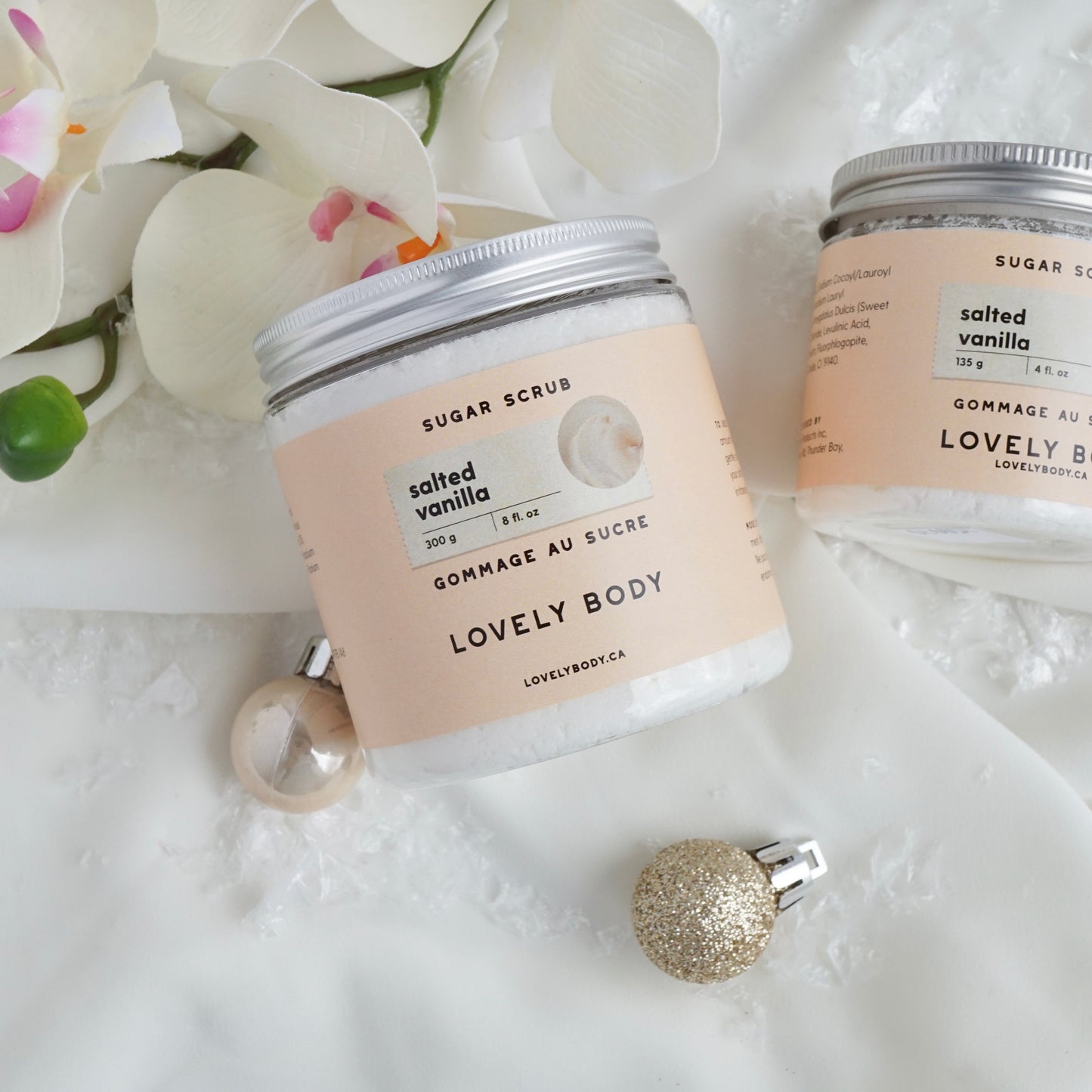 Salted Vanilla Sugar Scrub - NEW Winter Scent