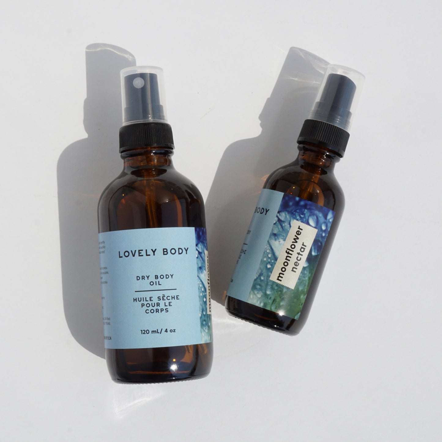 Moonflower Dry Body Oil - Lightweight Moisturizer