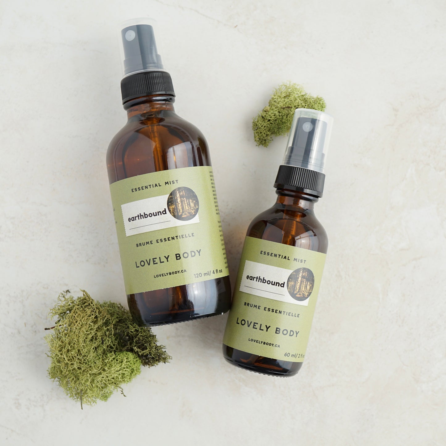 Earthbound Essential Mist - Patchouli, Lavender, Orange