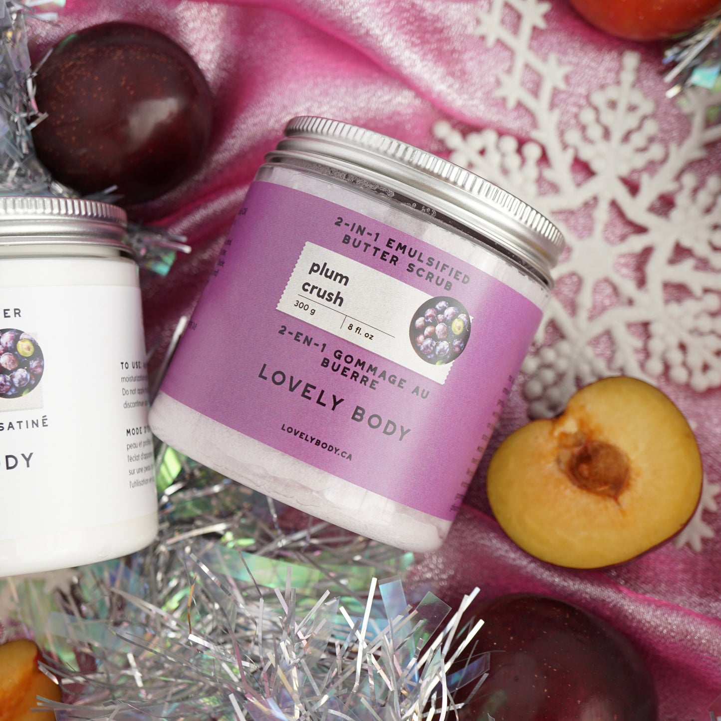 Plum Crush 2-in-1 Emulsifying Butter Scrub