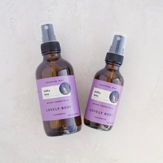 Milky Way Essential Mist - Lavender and Orange Essential Oil with Vanilla