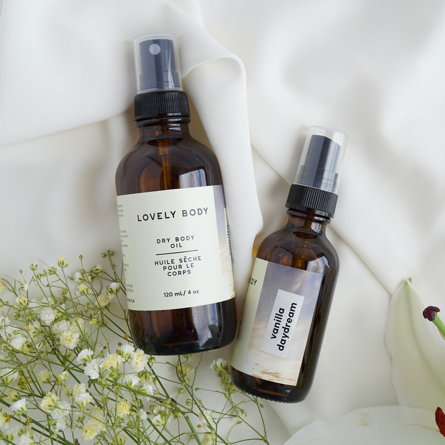 Vanilla Daydream Dry Body Oil - Lightweight Moisturizer