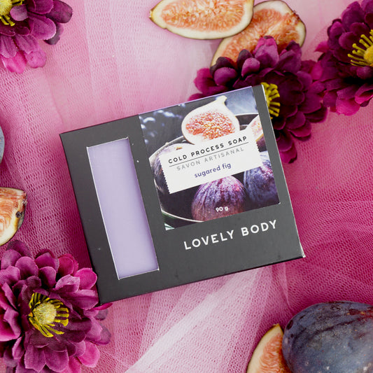 Sugared Fig Cold Process Soap