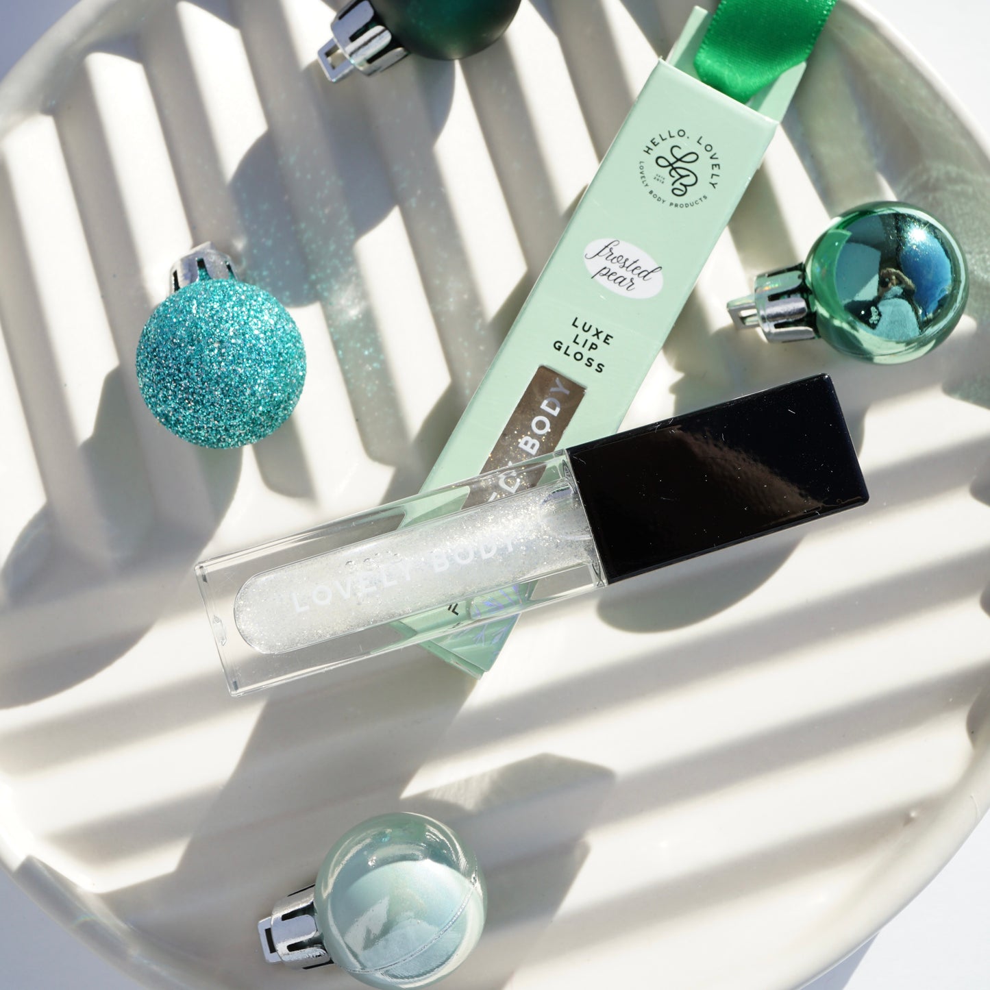 Holiday Lip Gloss Ornaments - ALL NEW Flavours and Shades