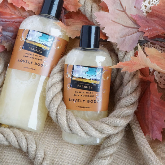 Prairies Bubble Wash - 2-in-1 Body Wash and Bubble Bath - NEW Canadian Collection