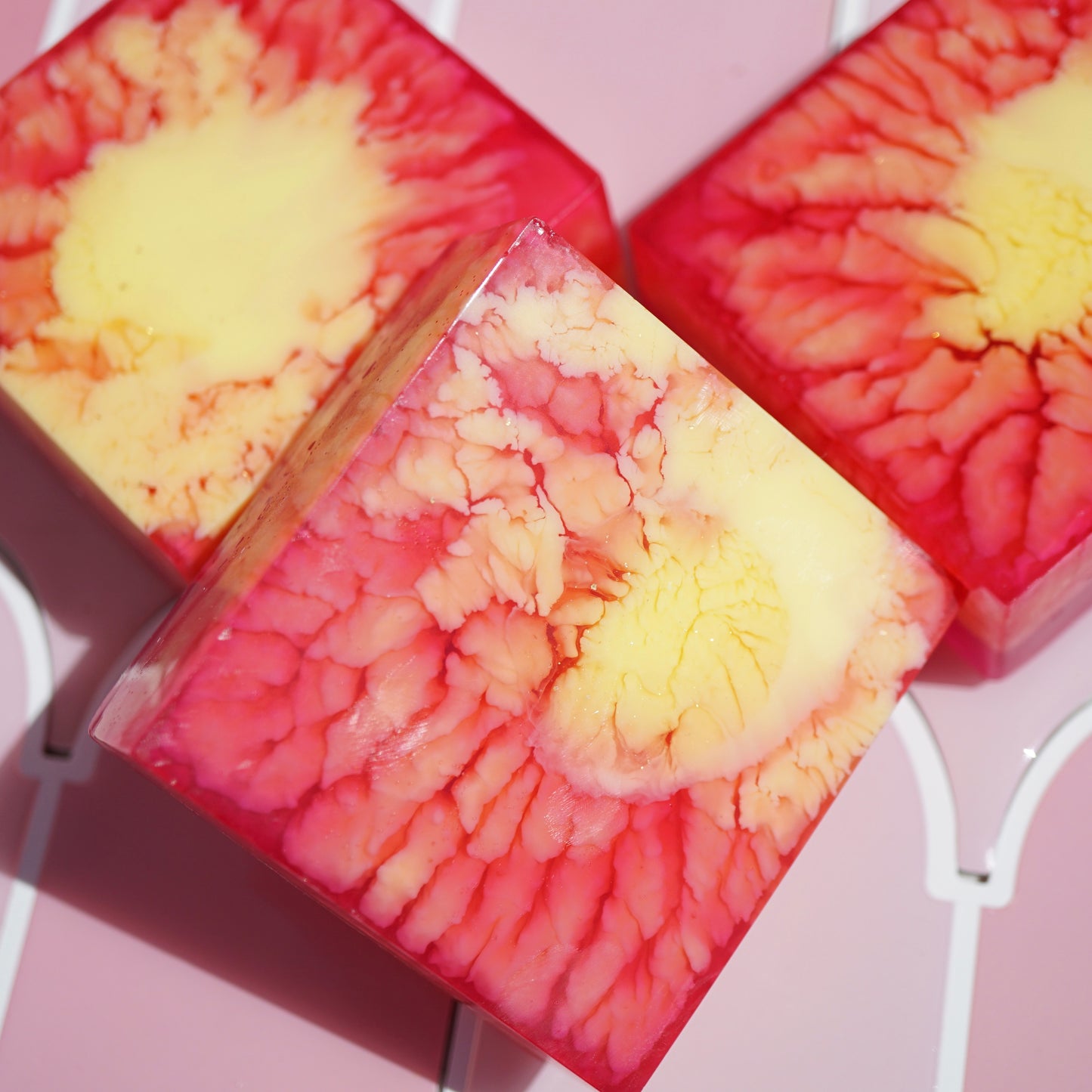 Pink Citrus Tie Dye Soap Soap