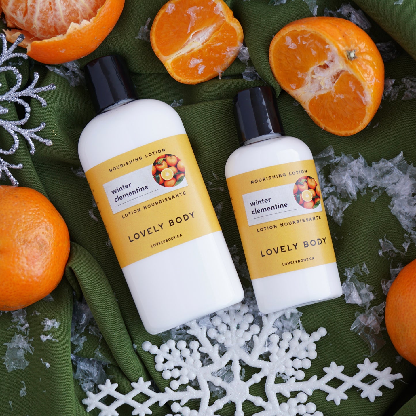 Winter Clementine Nourishing Lotion - Grapefruit, Lemon, Mandarin, Peach
