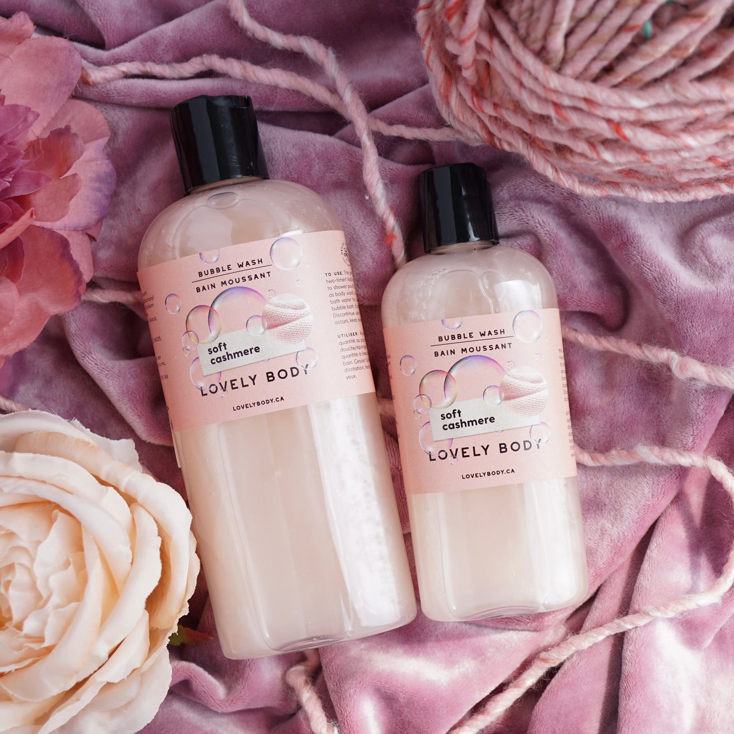 Soft Cashmere Bubble Wash - 2-in-1 Body Wash and Bubble Bath
