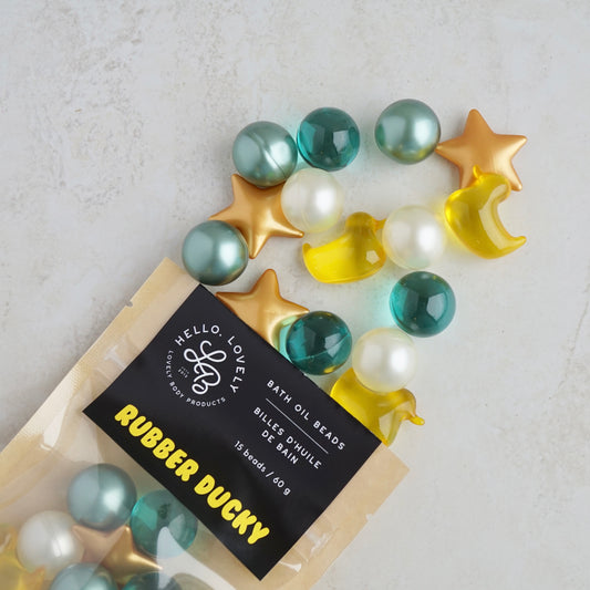 Rubber Ducky Bath Oil Beads - NEW for Spring
