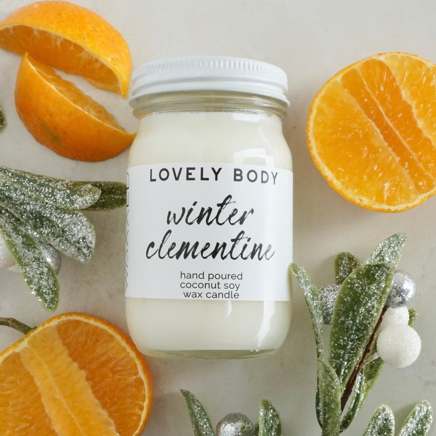 4 oz Lovely Body x Waxxed Candle - 20 Hour Burn Time