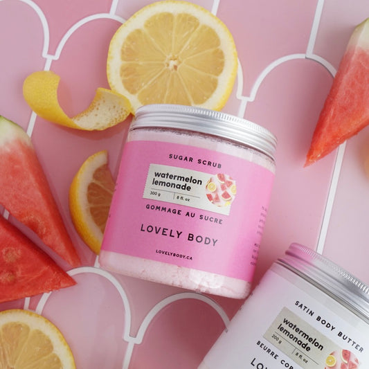 Watermelon Lemonade Sugar Scrub - NEW Scent