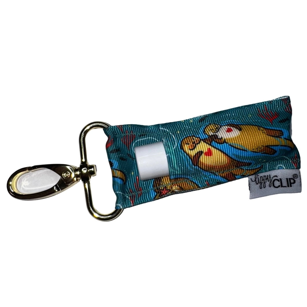 Lippy Clips - Assorted Pattern Keychain Lip Balm Holders