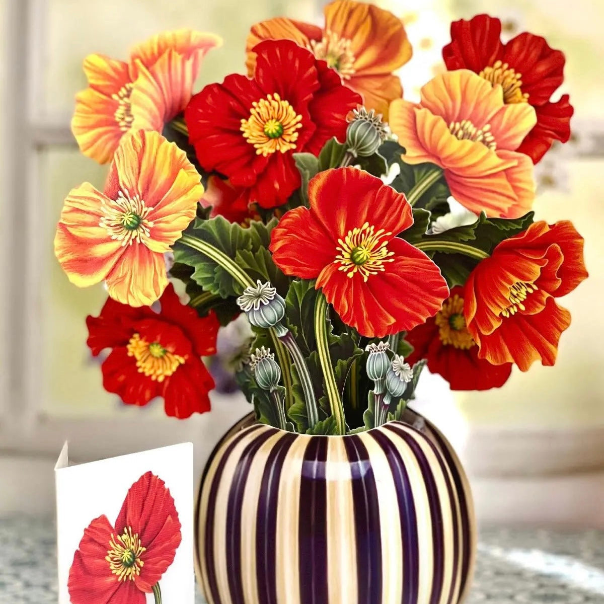 Pop-up Flower Bouquets and Greeting Cards