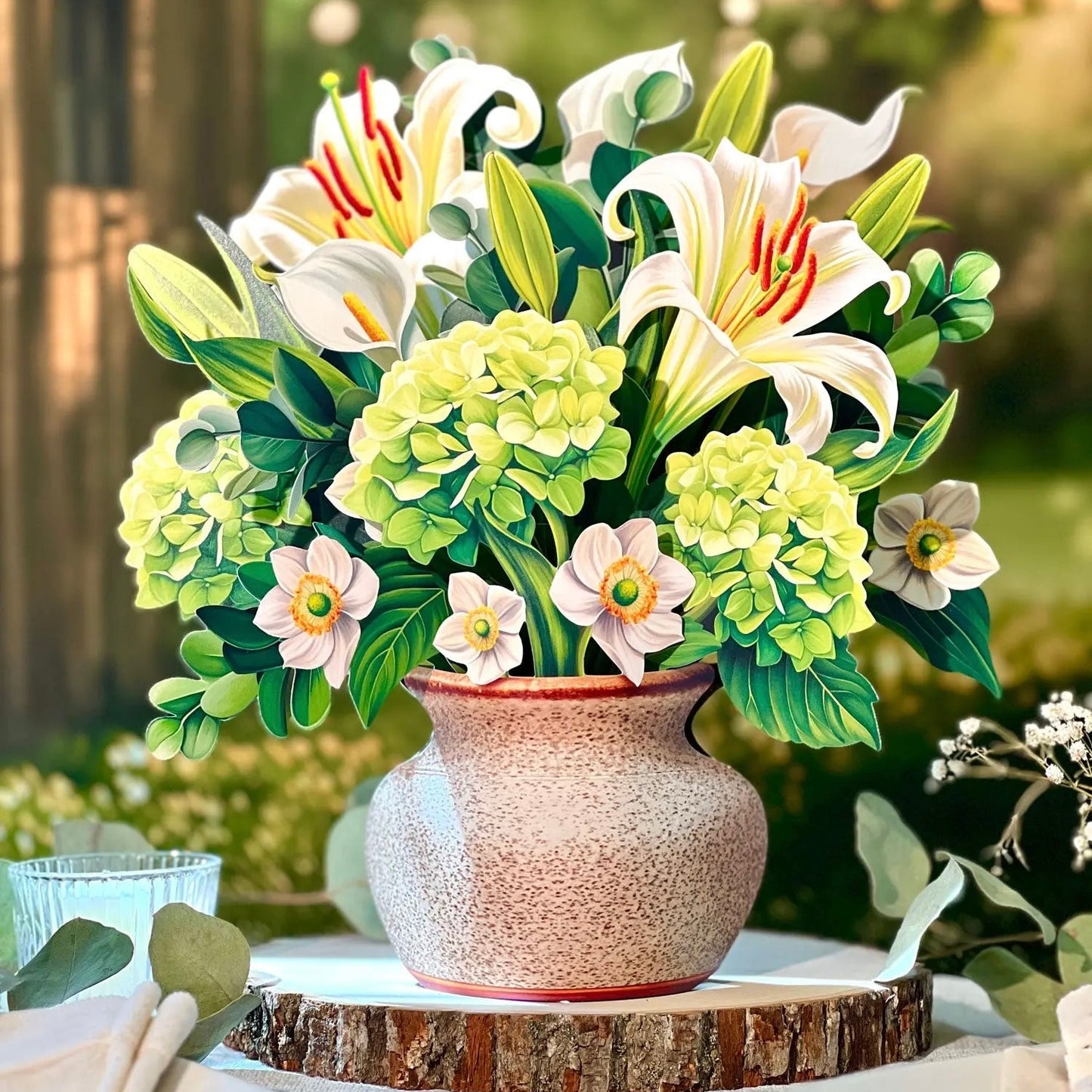 Pop-up Flower Bouquets and Greeting Cards