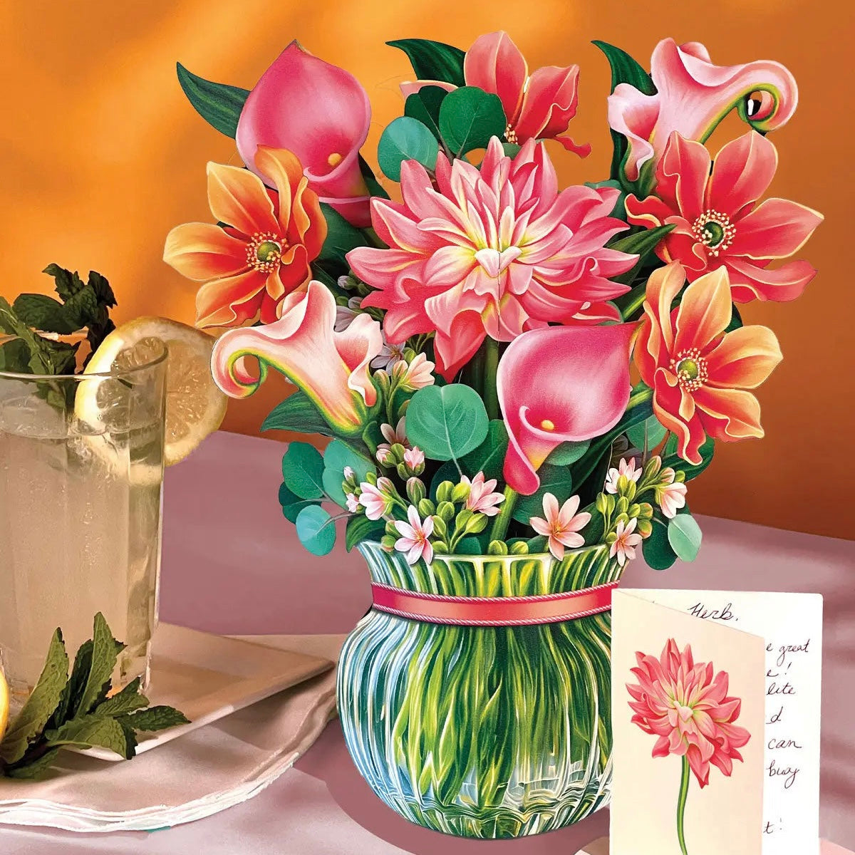 Pop-up Flower Bouquets and Greeting Cards