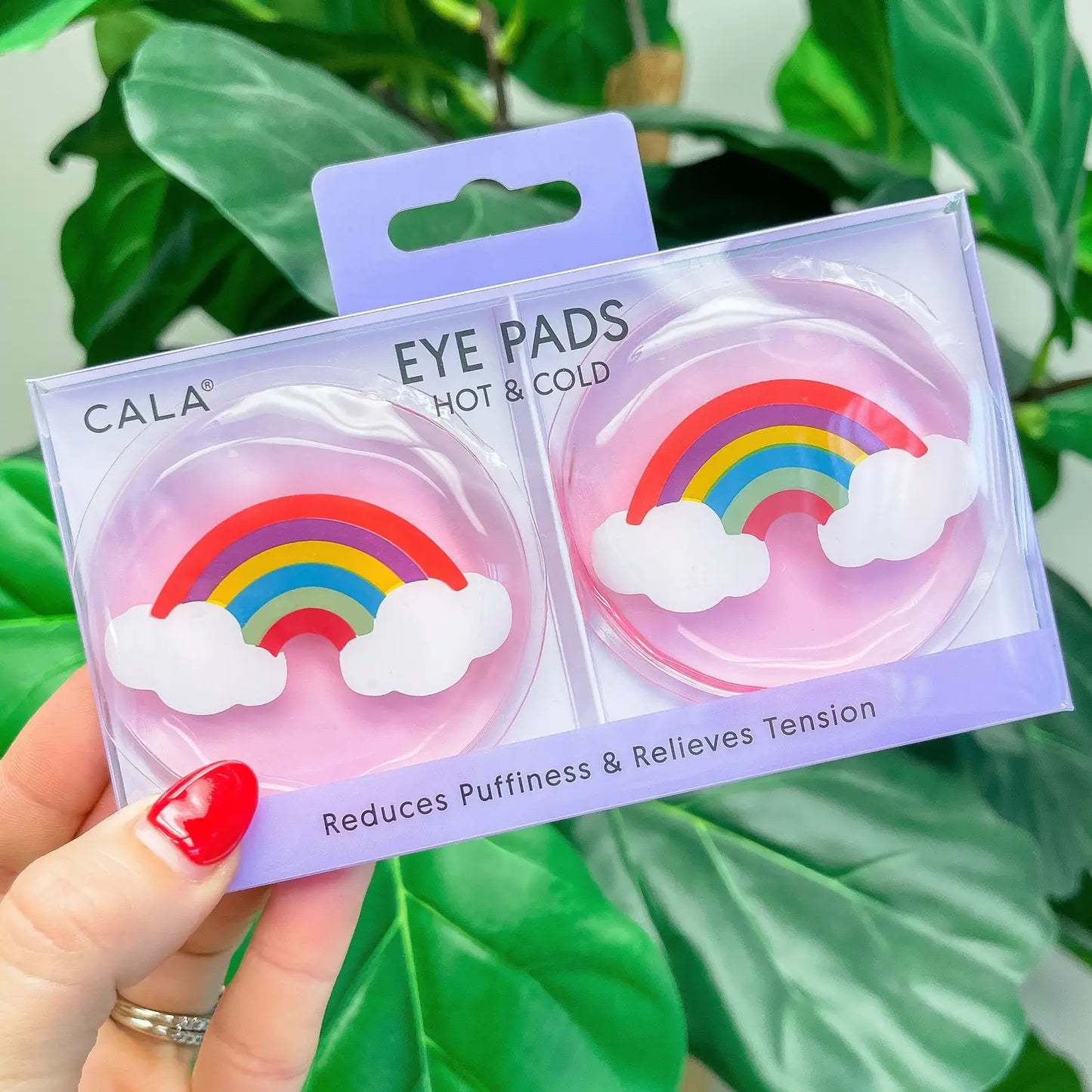 Reusable Hot/Cold Eye Pads - Watermelon, Rainbow, Flamingo, Daisy or Cucumber Shapes
