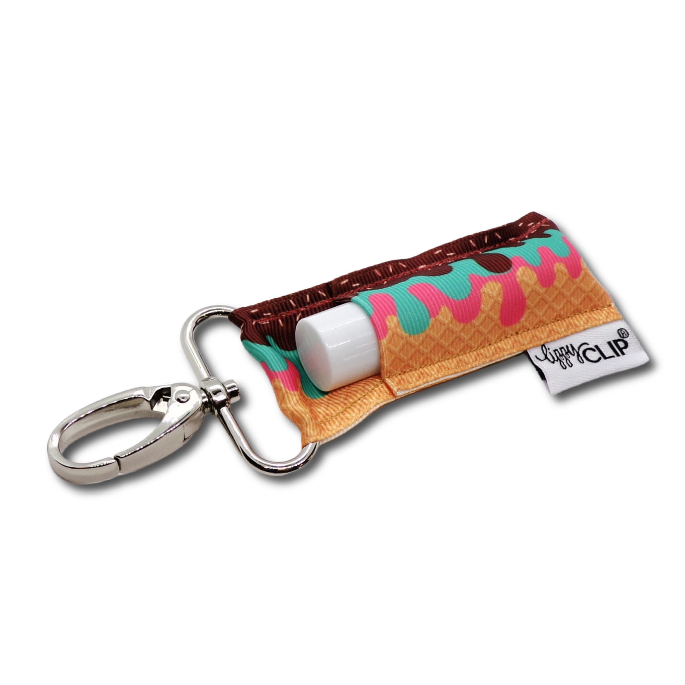 Lippy Clips - Assorted Pattern Keychain Lip Balm Holders