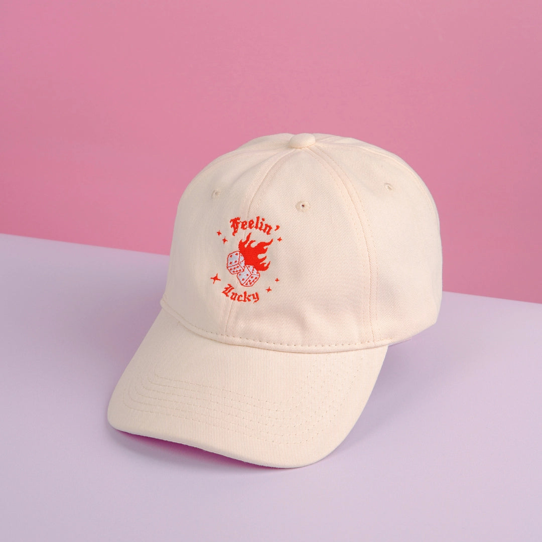 Cotton Embroidered Ball Cap Hats - 100% Cotton with Adjustable Strap and Metal Clasp